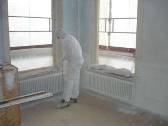 Spuitwerk door Licht Schildersbedrijf 